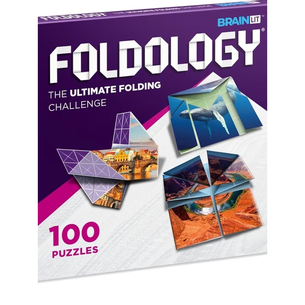 Foldology Origami Puzzle Book -83 Papers